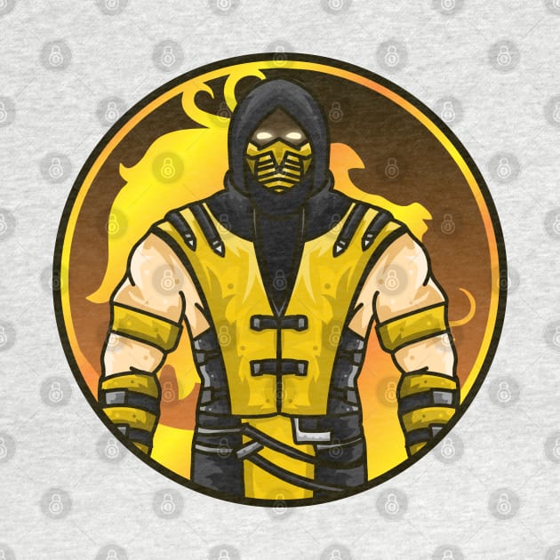 Scorpion Mortal Kombat by Aldyz